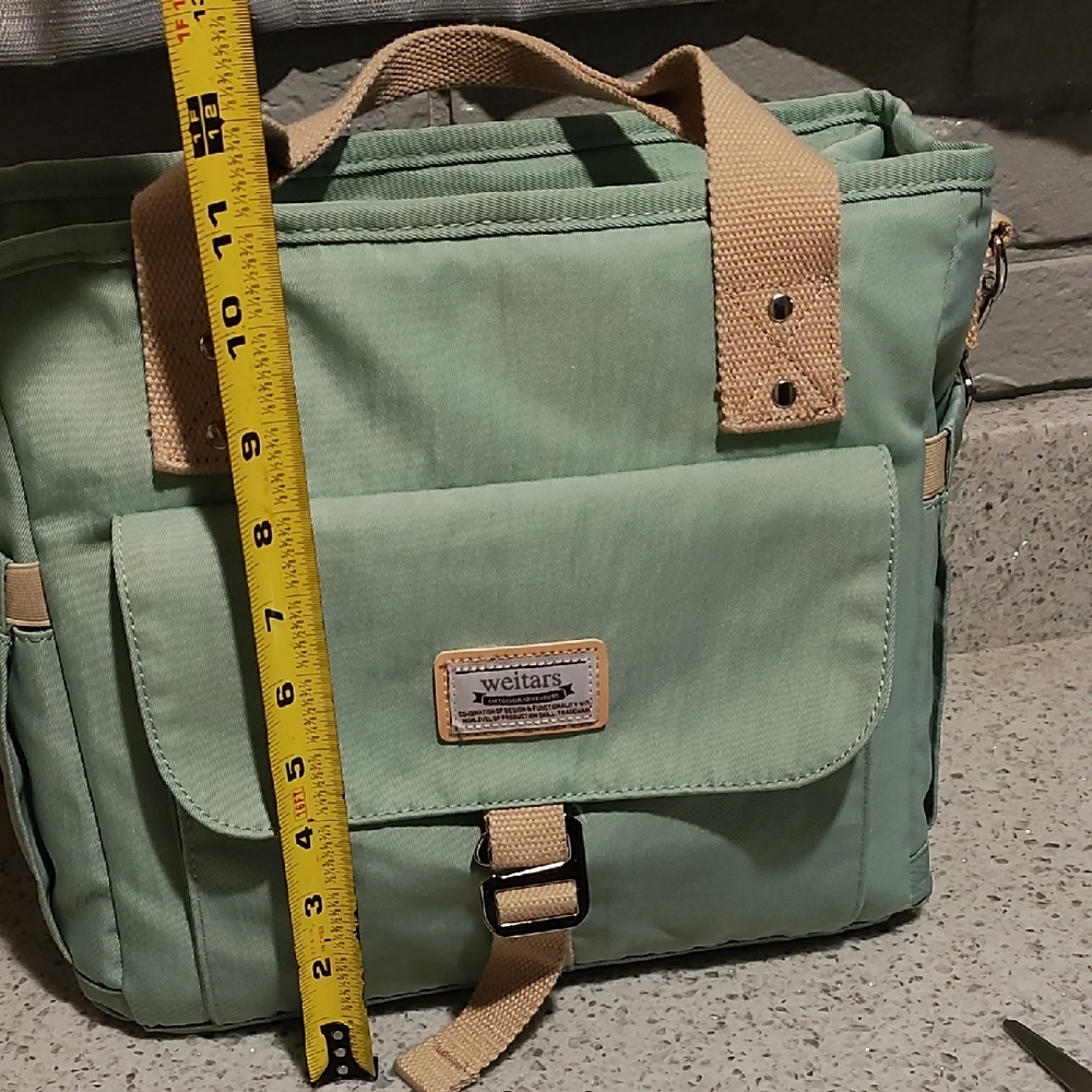 Weitars Green Canvas Lunch Bag - Picture 9 of 12